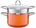 Silit 3-3/4-Quart Pasta Pot with Insert, Wild Orange