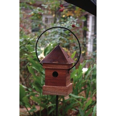 Heartwood Bird House- Lantern Red 122