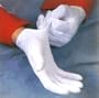 Cotton Gloves in White, Snap Closure Asst. Sizes - 1 Doz. Glove Size and Color: White Size Small