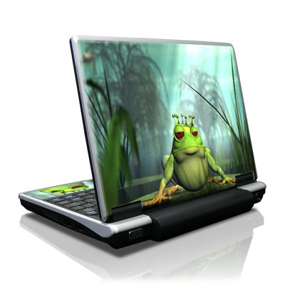 Frog Prince Design Decorative Skin Decal Sticker for Toshiba NB100 Netbook Laptop Computer