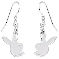 Playboy Bunny Shiny Logo Earrings
