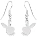 Playboy Bunny Shiny Logo Earrings