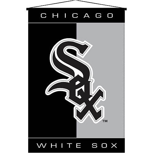 Buy Chicago White Sox Deluxe Wallhanging Decoration 29x45 - MLB Baseball Sports Team Merchandise by Biederlack
