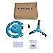 KMASHI Lawn Sprinkler, Garden Sprinkler Three Arm Water Sprinkler