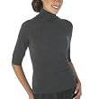 Isaac Mizrahi for Target® Elbow-Sleeve Turtleneck Cashmere Sweater - Charcoal Heather