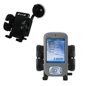i-Mate New Jam Flexible Car Windshield Holder - Gomadic Brand