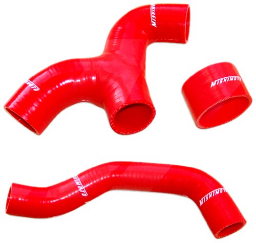 Mishimoto MMHOSE-SUB-INTRD Red Silicone Intercooler Hose for Subaru WRX