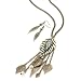 Jolie Bijoux Crystal Leaf Earring & Necklace Set