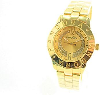 LNI Women's Stainless Steel Quartz Wrist Watch-Gold