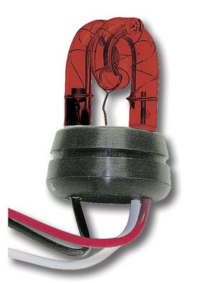 Hide-A-Way Headlight Strobe Tube with Rubber Base - Blue