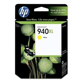 HP Original 940XL Yellow Officejet Ink Cartridge