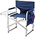 Ming's Mark SL1204-BLUE Blue Full Back Folding Director's Chair
