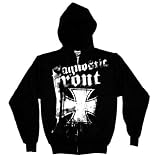 AGNOSTIC FRONT - Spraypaint - Black Zip Up Hoodie