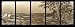 SERENITY Modern Landscape Abstract Metal Wall Art Sculpture Painting