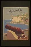 Discover Puerto Rico U.S.A. Reprint (24 x 35 inches)