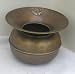Solid Brass CSA Confederate States Spittoon Cuspidor