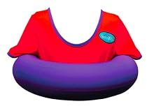 Swim Sweater - Orange and Purple