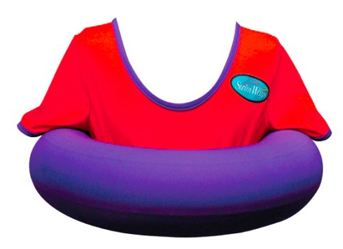 Swim Sweater - Orange and Purple