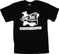 Seinfeld Soup Nazi T-shirt Black