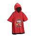 Disney Cars Lightening Mcqueen Boy's One Size Fits All Red Rain Poncho