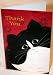 Warren Kimble Jellicle Cat Thank You Blank Note Cards Set 12 with Envelopes