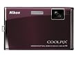Nikon Coolpix S60 10MP Digital Camera with 5x Optical Vibration Reduction (VR) Zoom (Burgundy)
