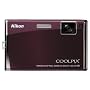 Nikon Coolpix S60 10MP Digital Camera with 5x Optical Vibration Reduction (VR) Zoom (Burgundy)