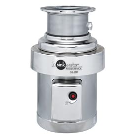 InSinkErator SS-200-1PH-UL 1 Phase UL Commercial Commercial Garbage Disposal SS-200