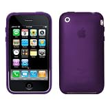 Speck Products See Thru Satin Soft Touch Hard Shell Case for iPhone 3G / 3GS, Purple