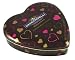 Ghirardelli Valentine's Chocolate Squares, Dark Decadence Collection, 7.45-Ounce Heart Tins (Pack of 2)