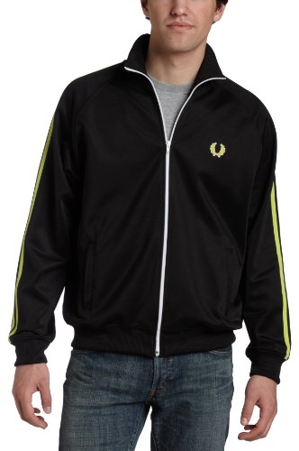 Fred Perry Mens Track in Black.Cirton