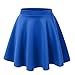 JiTM Women's Basic Versatile Stretchy Flared Skater Skirt