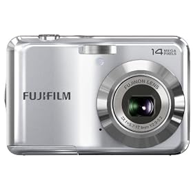 Fujifilm FinePix AV200 Digital Camera - Silver (14MP, 3x Optical Zoom) 2.7 inch LCD