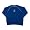 Antigua Florida Inspired Fleece Long Sleeve Crewneck Pullover (Small, Dark Royal/Grey Heather)