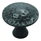 Hickory Hardware P2170-BI 1-1/4-Inch Craftsman Knob, Black Iron