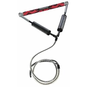 Straight Line Mini Stiffy Wakeboard Handle Red/Black