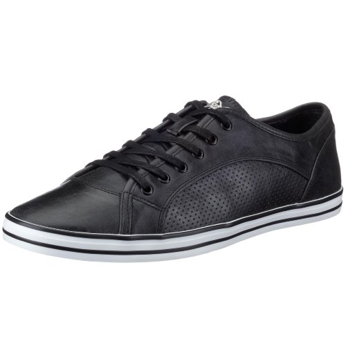 Buffalo 107772 209-8118 DERBY PU BLACK 01, Herren Sneaker, Schwarz (BLACK 01), EU 41
