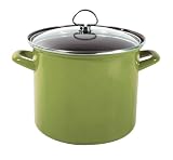 Review Chantal 33-210S LG / Chantal Enamel-On-Steel 5.8 Quart Soup Pot, Garden Green