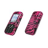 Premium Hot Pink and Black Zebra Design Snap-On Cover Hard Case Cell Phone  ....