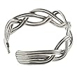 Sterling Silver Braided Ear Cuff