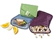 ChicoBag Recycled PET Baggies Snack and Sandwich Reusable Bags, Pack of 3