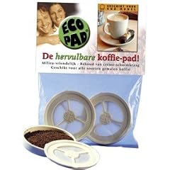 Ecopad - Das nachfüllbare Kaffeepad, 2er Set für alle Senseo Maschinen