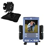 Gomadic for the PalmOne palm Zire 71 - PalmOne Zire 71 Car Bean Bag Dash & Windshield Holder - Gomadic Brand