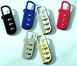 Triple Combination Lock - Gold