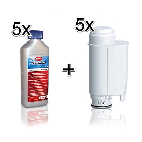 Saeco Set 5x Entkalker & 5x Brita Intenza