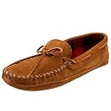 Minnetonka Men's Double Bottom Fleece Pile Lined Slipper