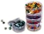 8 Bead Containers Storage Jars Beading Organizer
