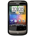 HTC Wildfire Smartphone ( 5MP Kamera, Touchscreen, 2 GB micro SD; Facebook, Twitter, Android 2.1; 1&1 Branding) schwarz