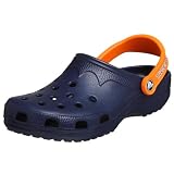 crocs Collegiate Beach Clog,Auburn (Navy),Large (M8-9,W10-11)