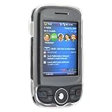 HTC Cingular Wing PDA Accessory Bundle Kit- Transparent Clear Crystal Snap-On Case Cover W/ Belt Clip + Premium Reusable LCD Screen Guard Protector with Lint Cleaning Cloth By Ikross